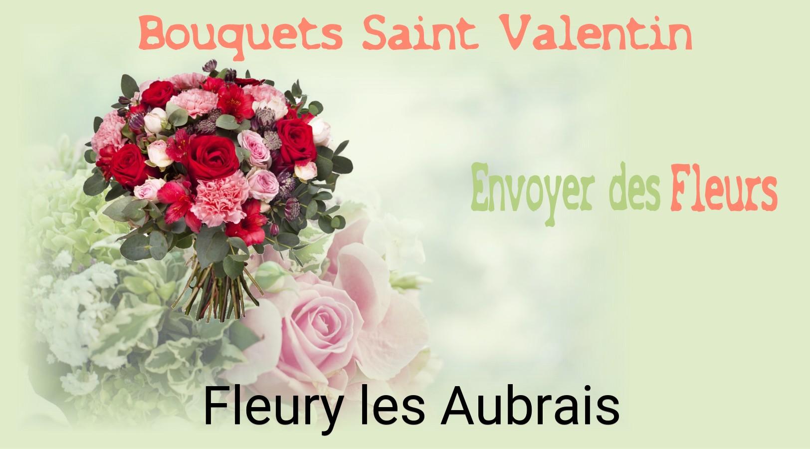 Roses de Saint-Valentin livrées à Fleury-les-Aubrais